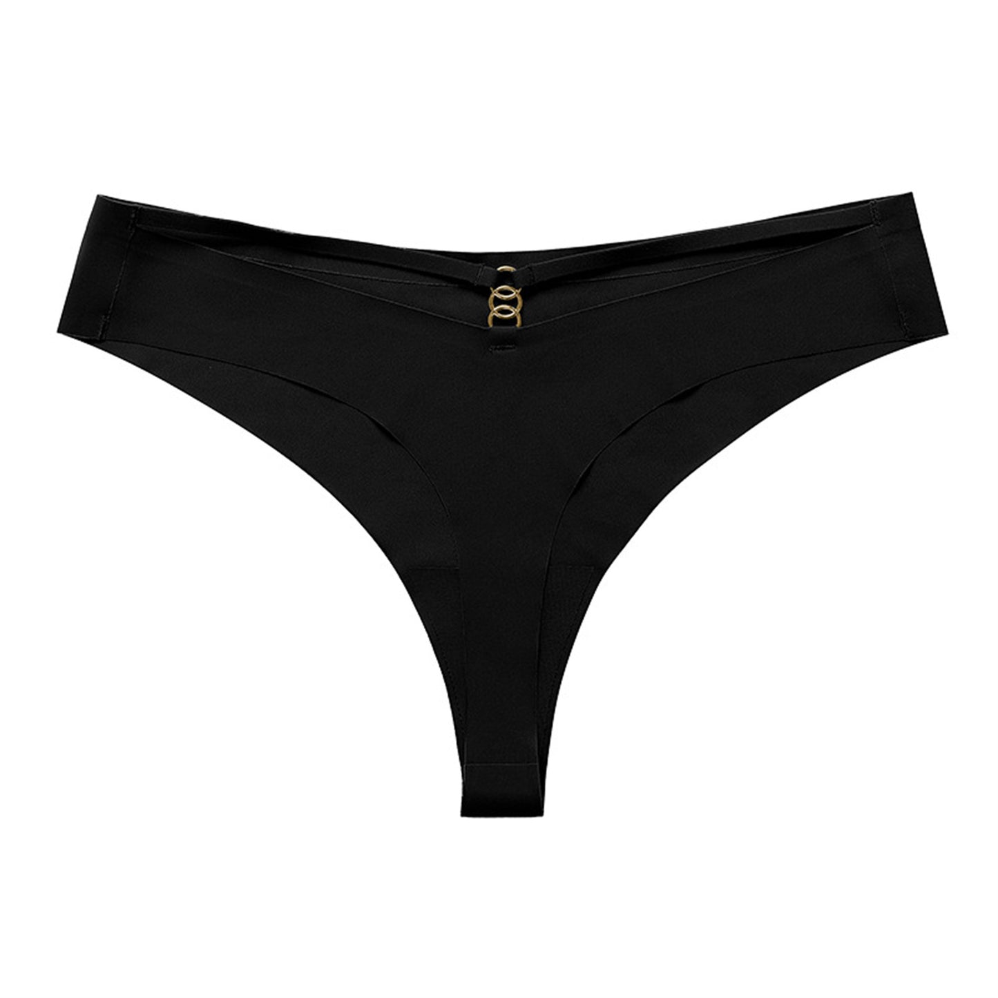 Panties Set Women Seamless Panties Low-Waist G-String Thong Ice Silk