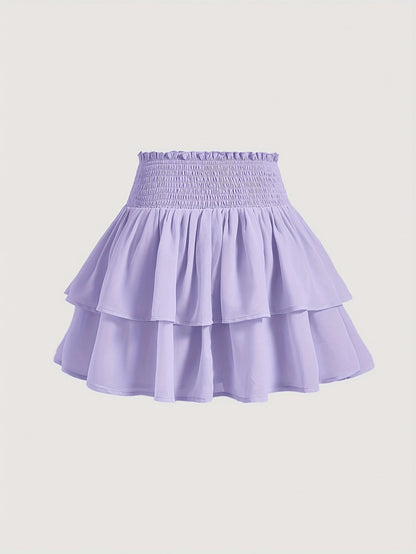 Puff Short Skirt Ballet Lingerie Skirt High Waist Slimming