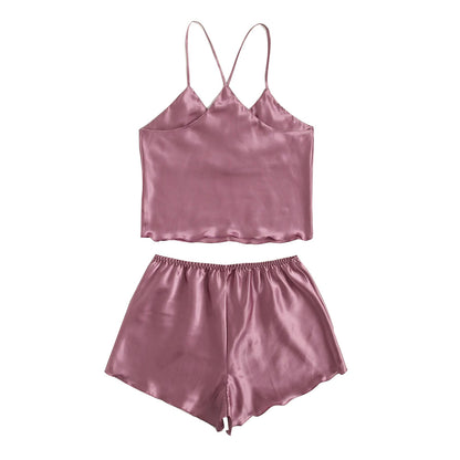 Home Sexy Two-piece Thin Pajamas