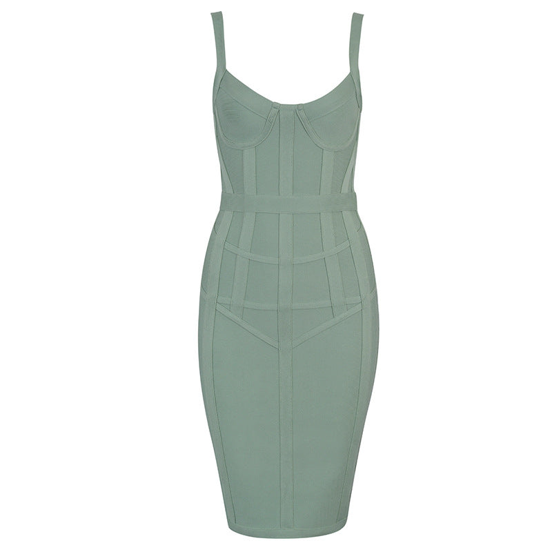 Sexy sleeveless dress