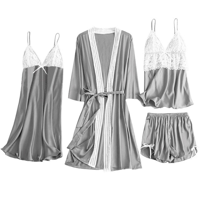 four-piece pajamas
