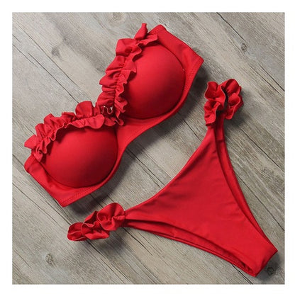 Swimwear Women Swimsuit Bikini Set Push Up Bathing Suit