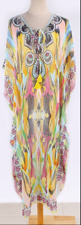 Slit sexy cover-up lingerie