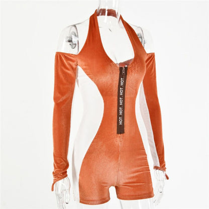 Open Back Sexy Jumpsuit Lingerie
