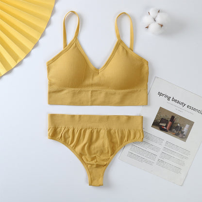 Push Up Sports Bra Set