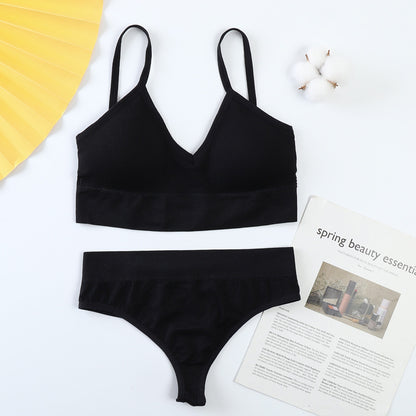 Push Up Sports Bra Set