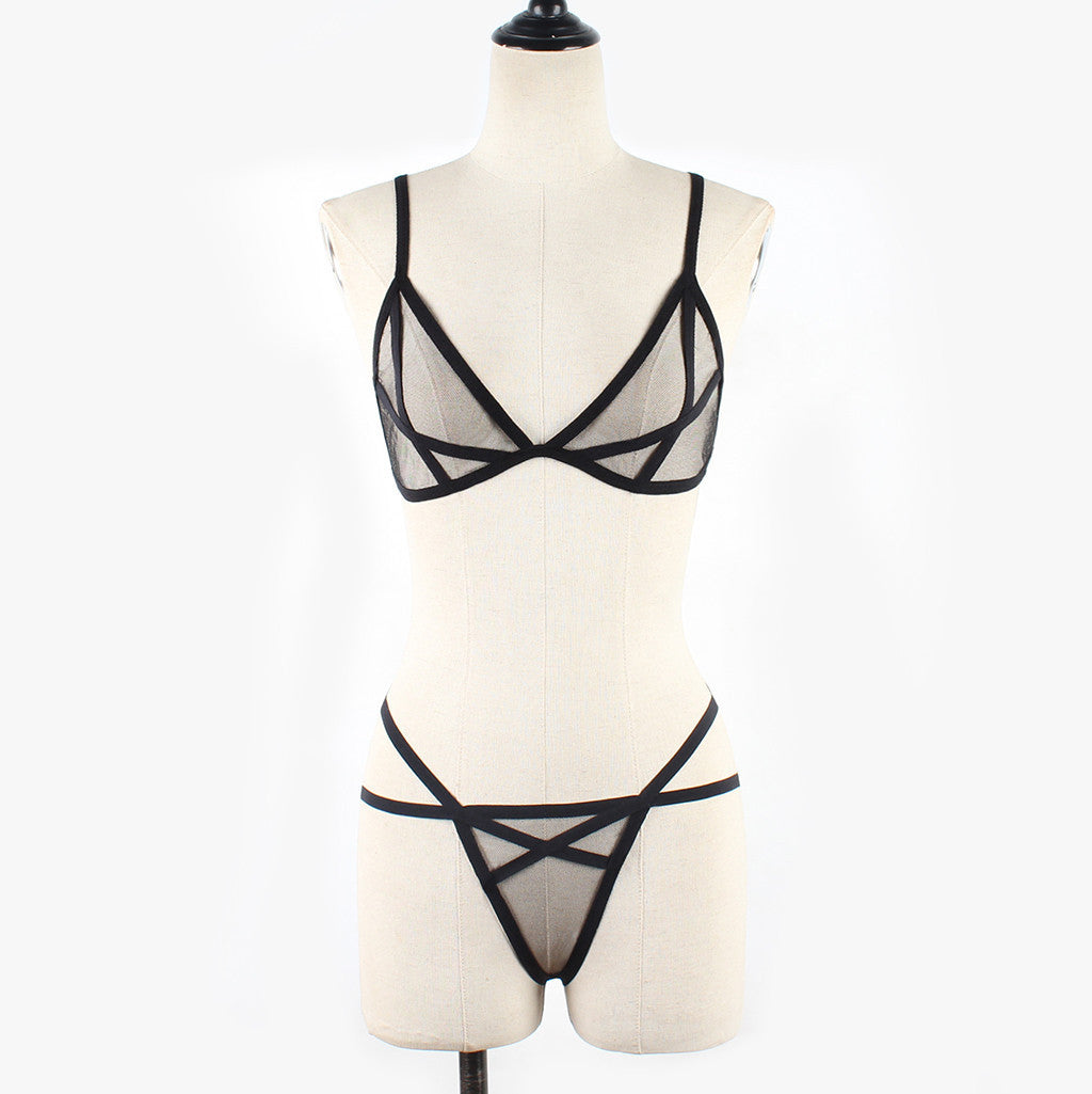 Deep V-Neck Hips Sexy Lingerie