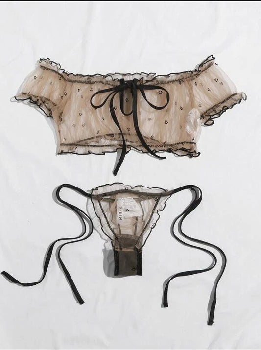 Lace Babydoll Set