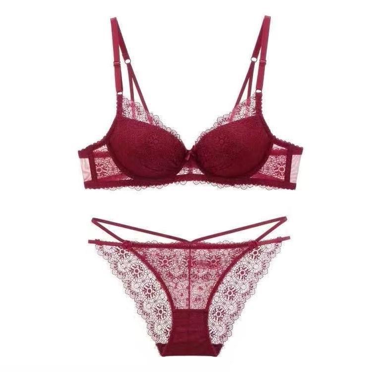 Deep V Gathered Sexy Lingerie