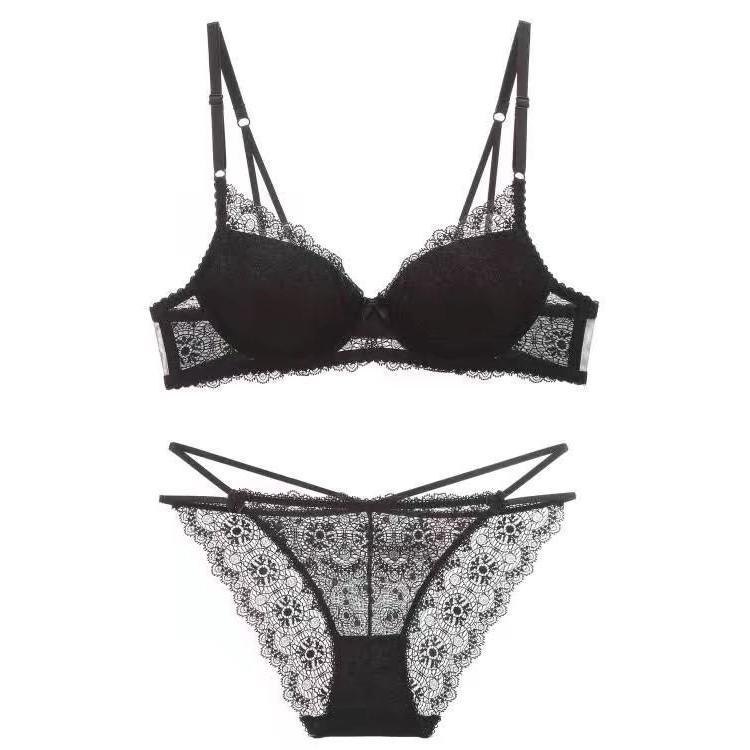 Deep V Gathered Sexy Lingerie