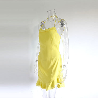 Women's Sexy Backless Dress