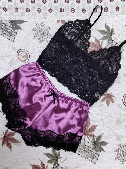 Lace Lingerie Suit