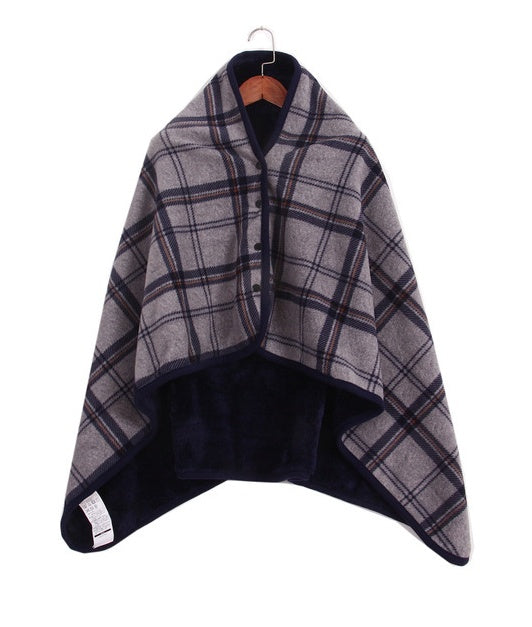 Fleece wrap blanket