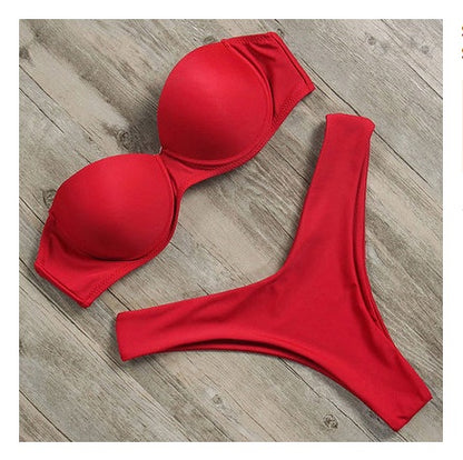 Swimwear Women Swimsuit Bikini Set Push Up Bathing Suit