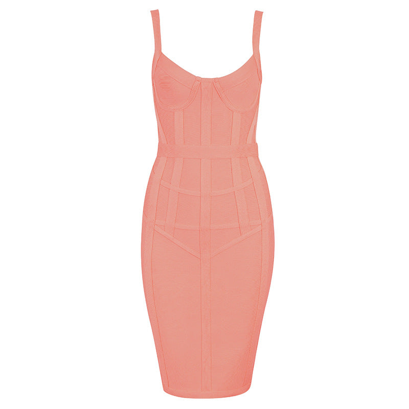 Sexy sleeveless dress