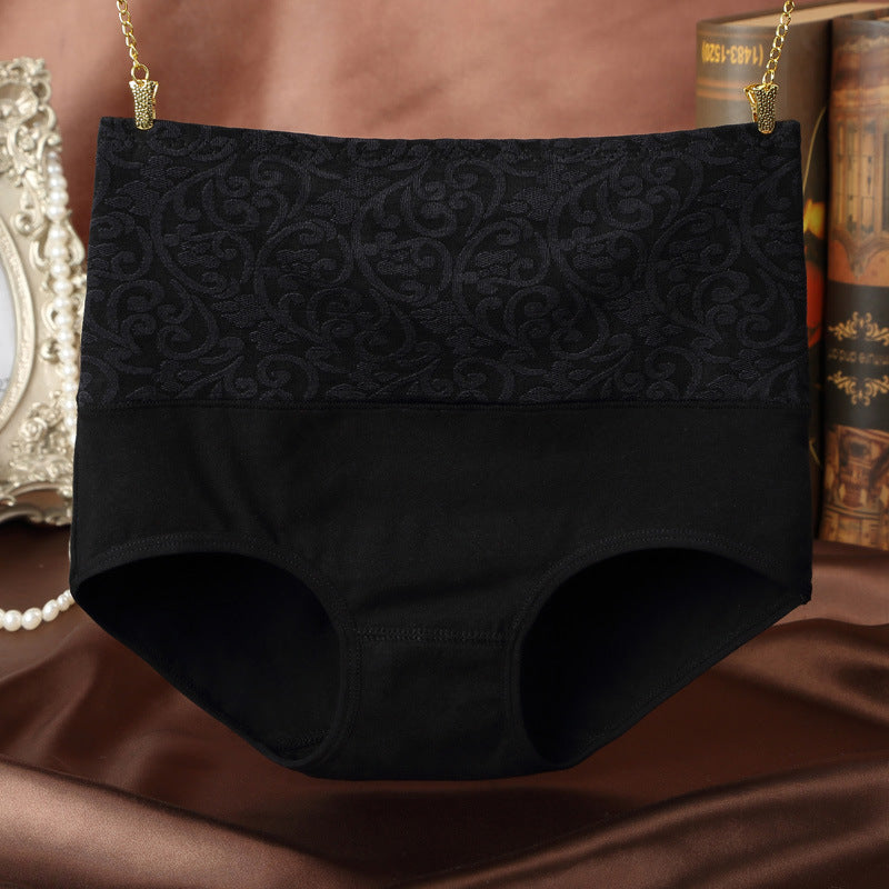 Plus size high waist panties