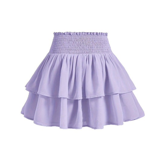 Puff Short Skirt Ballet Cake Dress High Waist Slimming