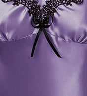 Satin Dress With Cups