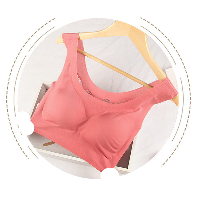 Seamless Butterfly Active Bra With Pads