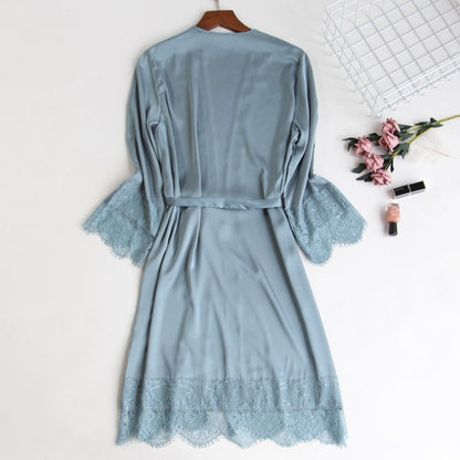 Five-Piece Pajamas With Chest Pad Set