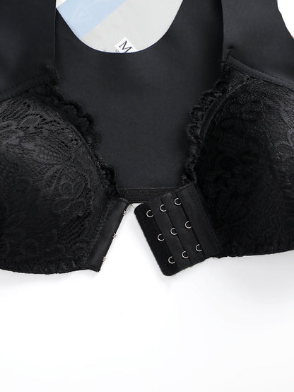 Women's Lingerie Set, Front Buckle, Comfortable Push-up Bra