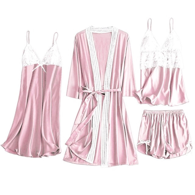 four-piece pajamas
