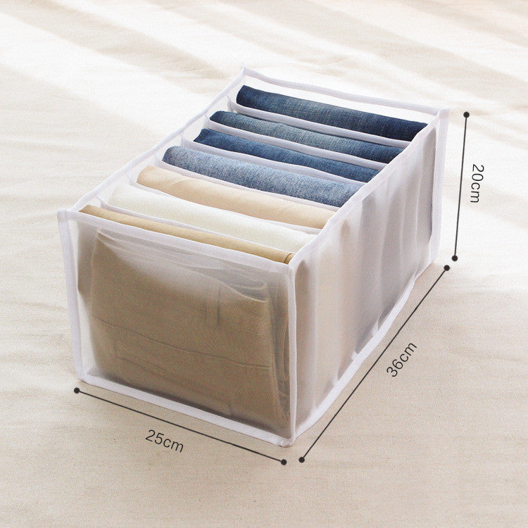 Underwear storage bag for panties and bras