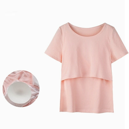 Maternity and Nursing thin pajamas