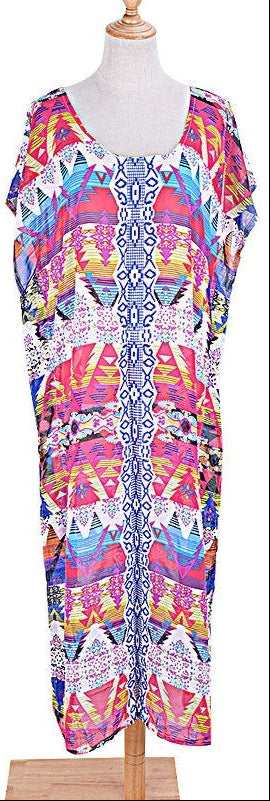 Slit sexy cover-up lingerie