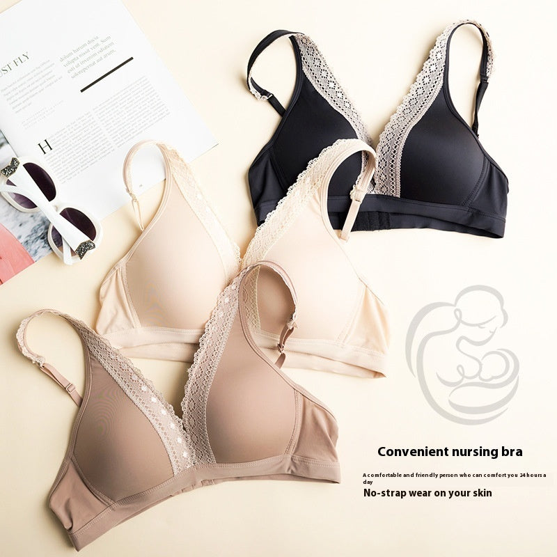 Flexible Nursing Bra Push Up