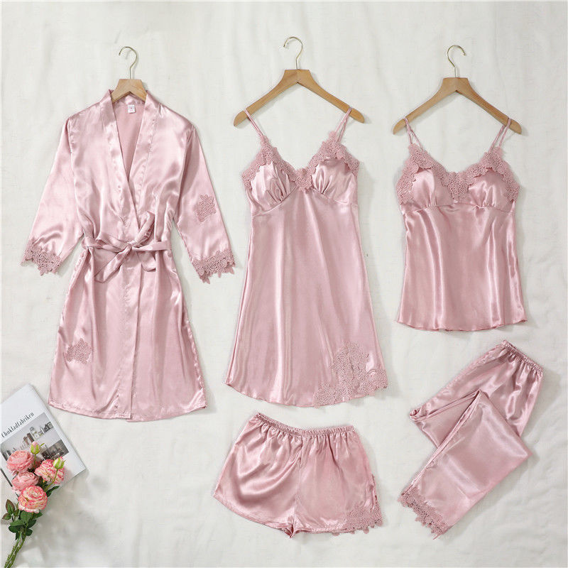 Five Piece Sexy Pajama Set