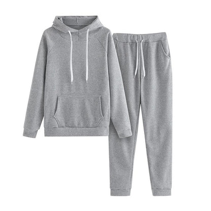 Drawstring Hoodie and Sweatpants