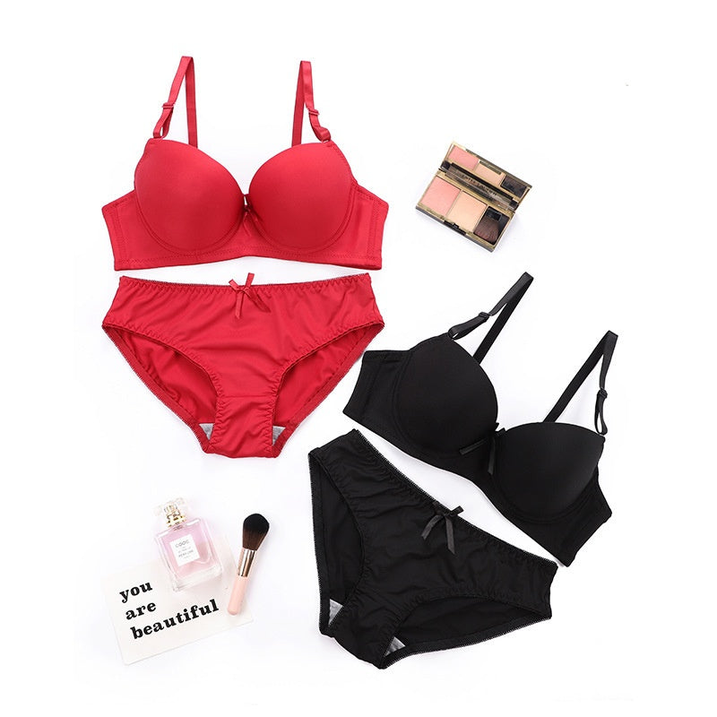 Sexy Lingerie Set, Detachable Shoulder Support And Anti-sagging