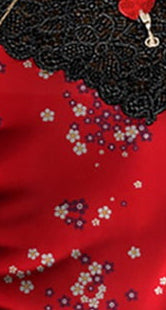 Satin Dress With Cups