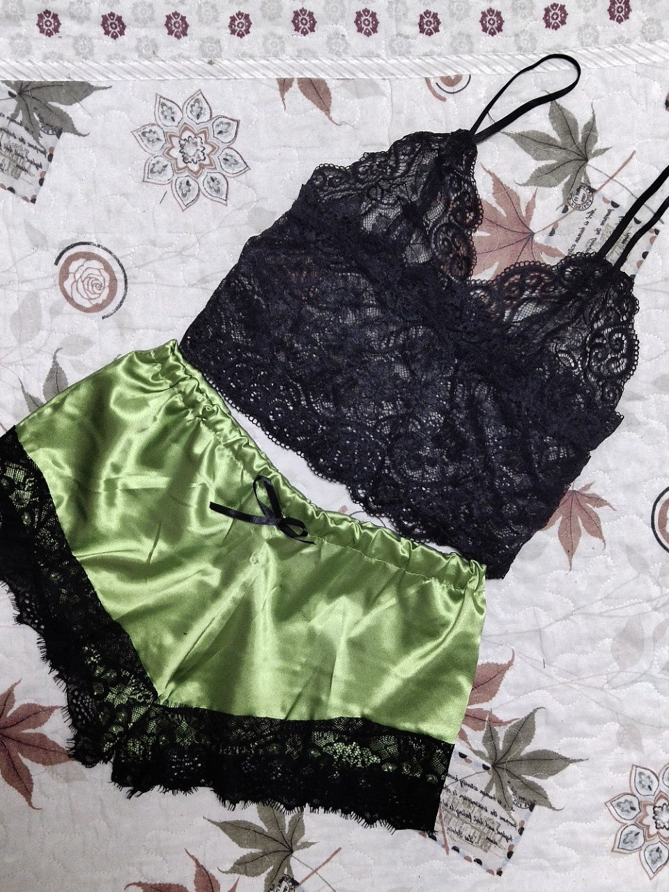 Lace Lingerie Suit