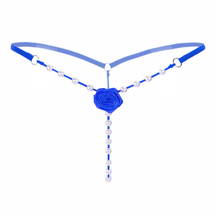 Pearl Rose Thong Panties