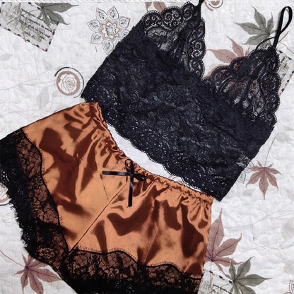 Lace Lingerie Suit
