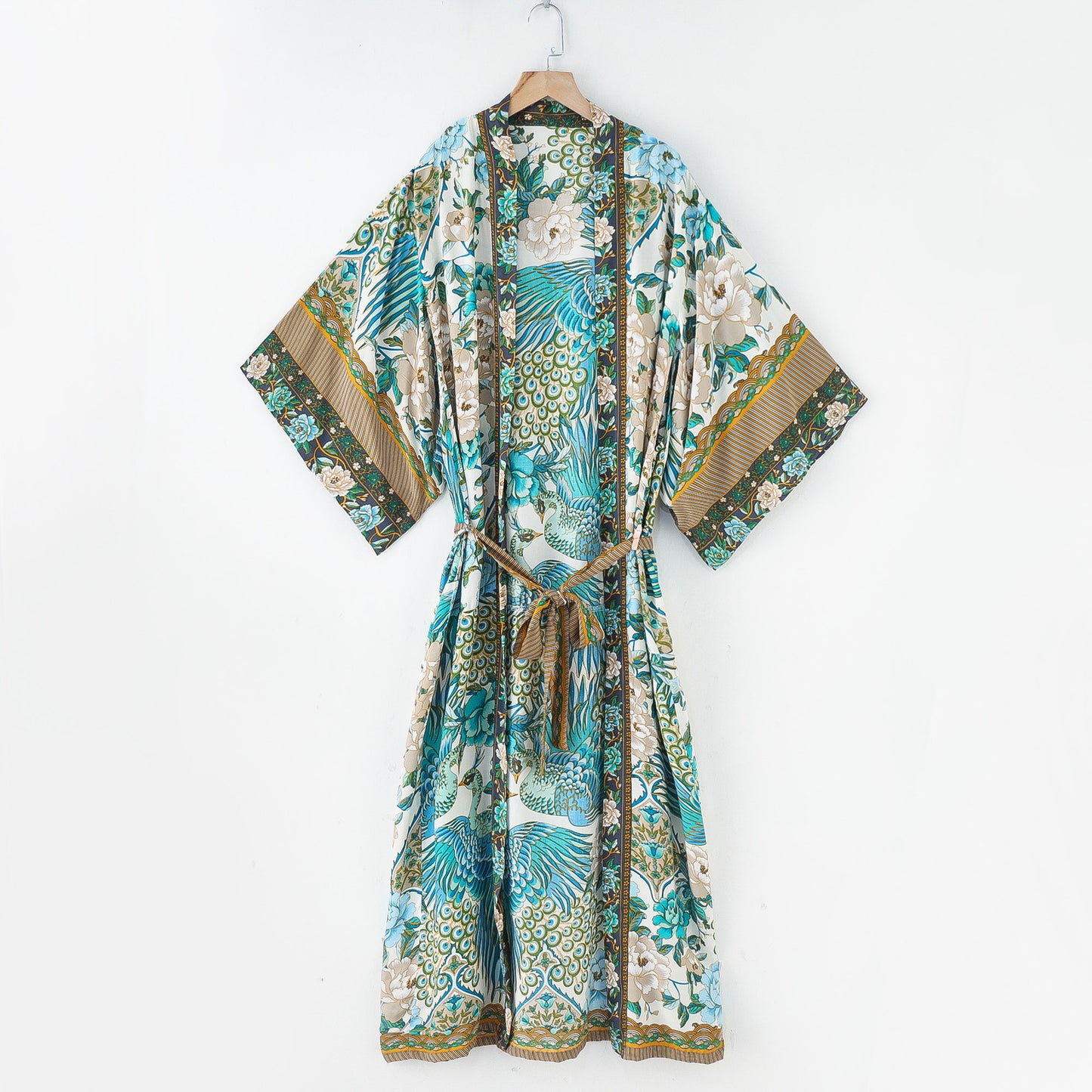 Kimono Print Robe
