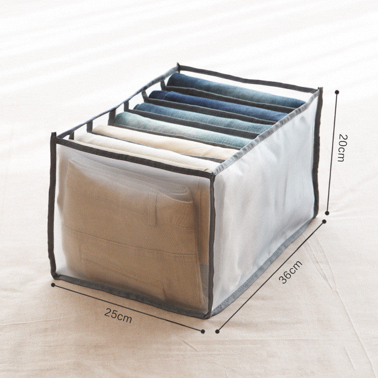 Underwear storage bag for panties and bras
