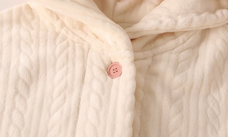 Flannel Long Sleeve Warm Pajama Sets
