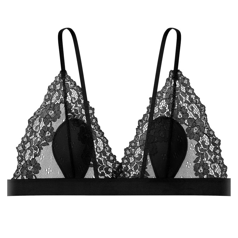 French Crystal Glasses Lace Lingerie