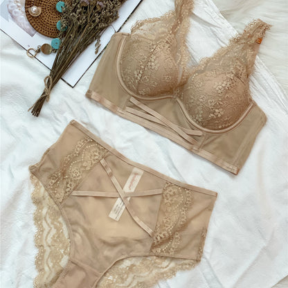 Sexy Lace Cross Lingerie